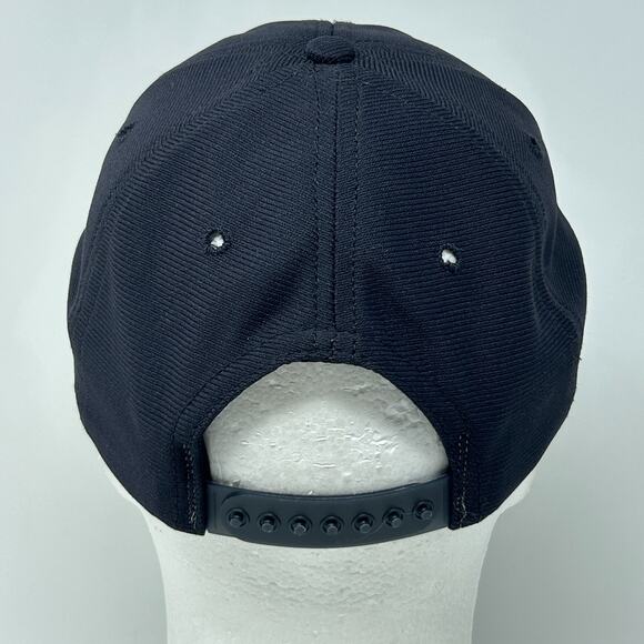 Vintage 80s Commander US Third Fleet Hat Baseball Cap USN Navy USA Snapback Blue - Picture 3 of 10